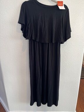 Isabel maternity Women's Layered Maxi Dress